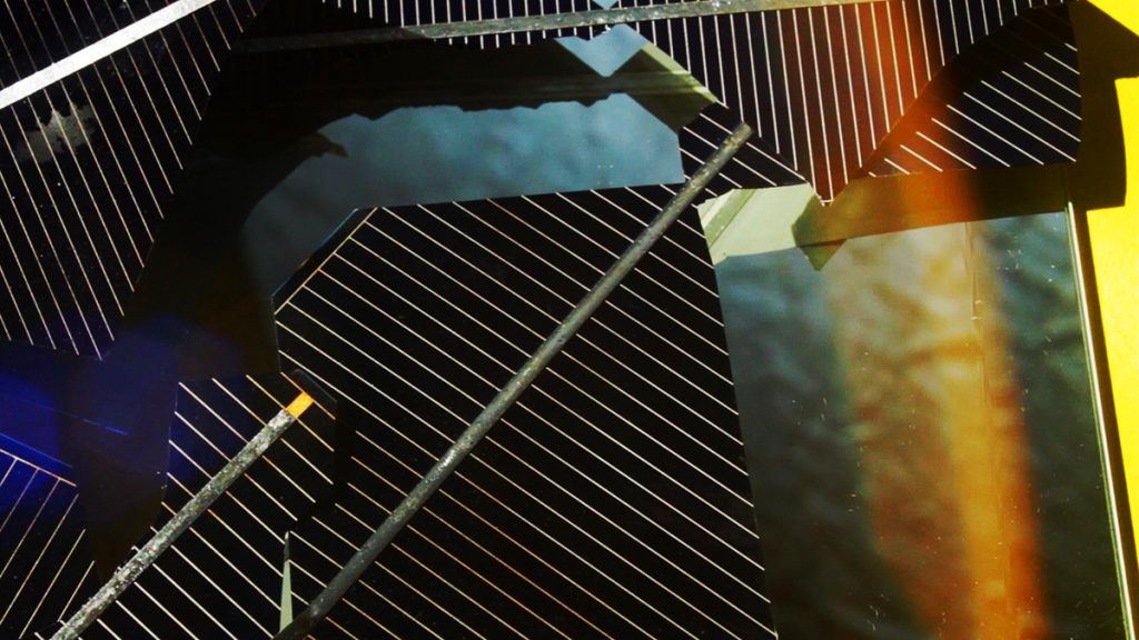 Sarah Rara "Broken Solar" (Still from single-channel video, 2016)